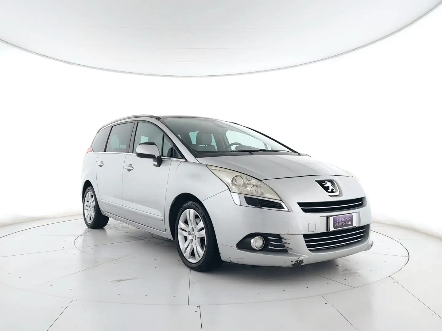 Peugeot 5008 2.0 hdi 16v Business 163cv auto PER COMMERCIANTI+H Srebrny - 1