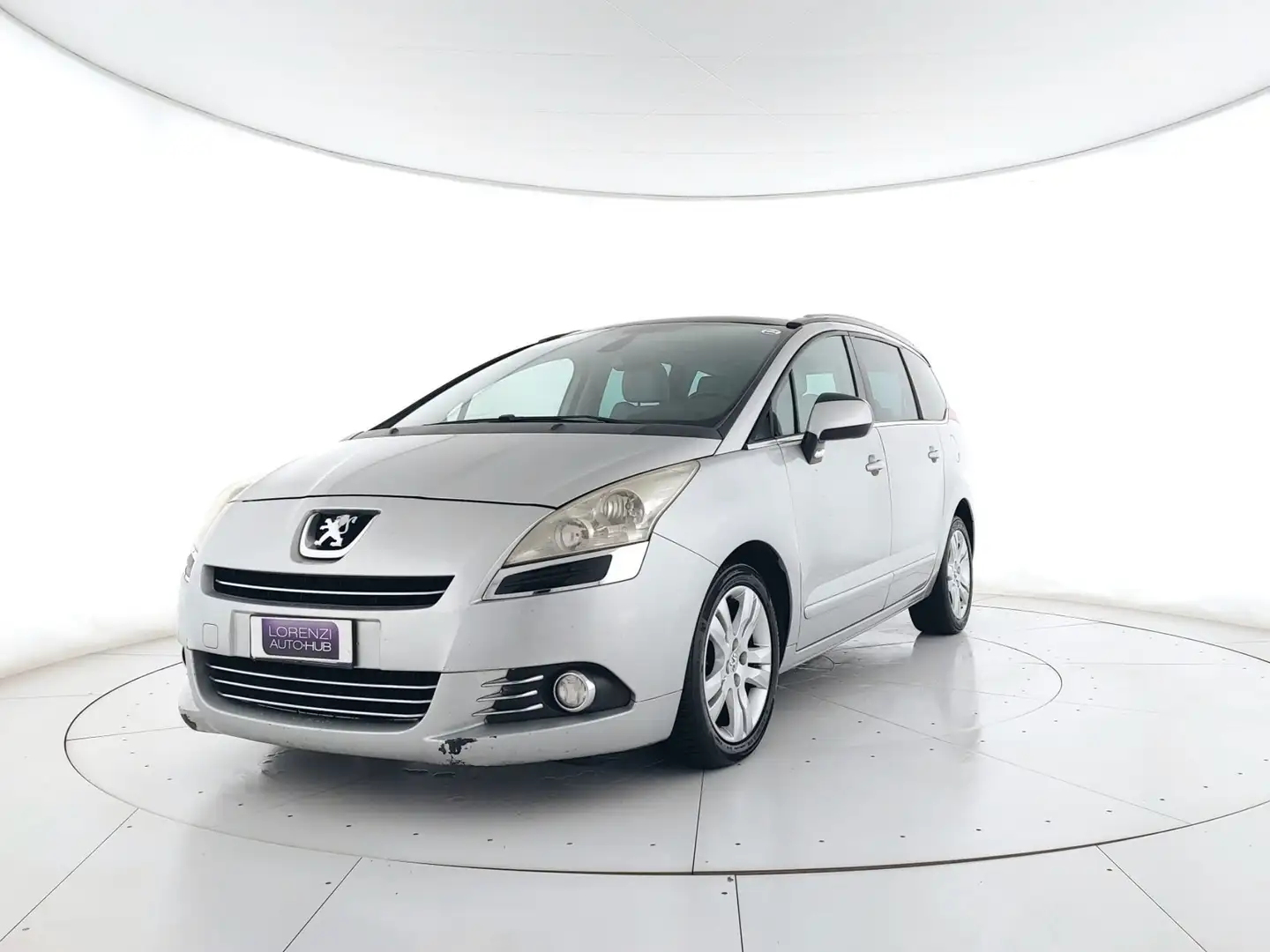 Peugeot 5008 2.0 hdi 16v Business 163cv auto PER COMMERCIANTI+H Srebrny - 2