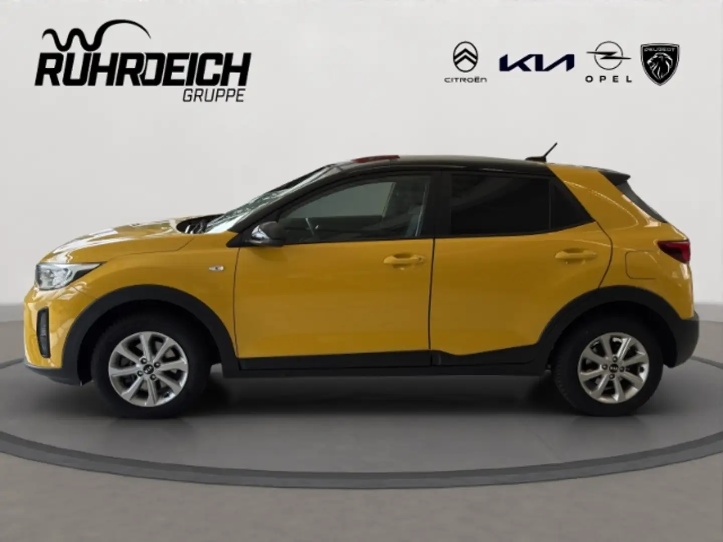 Kia Stonic Edition 7 1.2 EU6d-T Apple CarPlay Android Auto Kl Gelb - 2