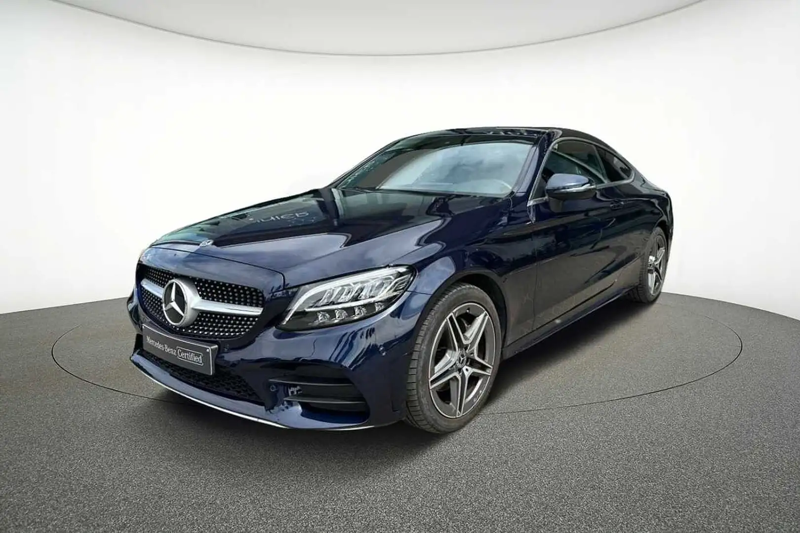 Mercedes-Benz C 180 Coupé Bleu - 1