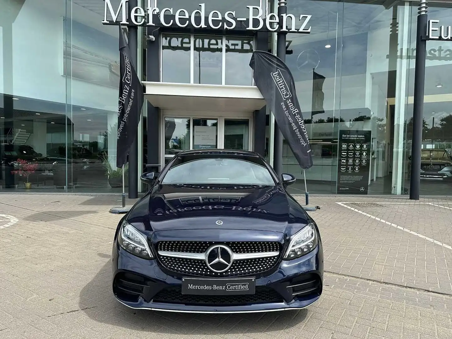 Mercedes-Benz C 180 Coupé Bleu - 2