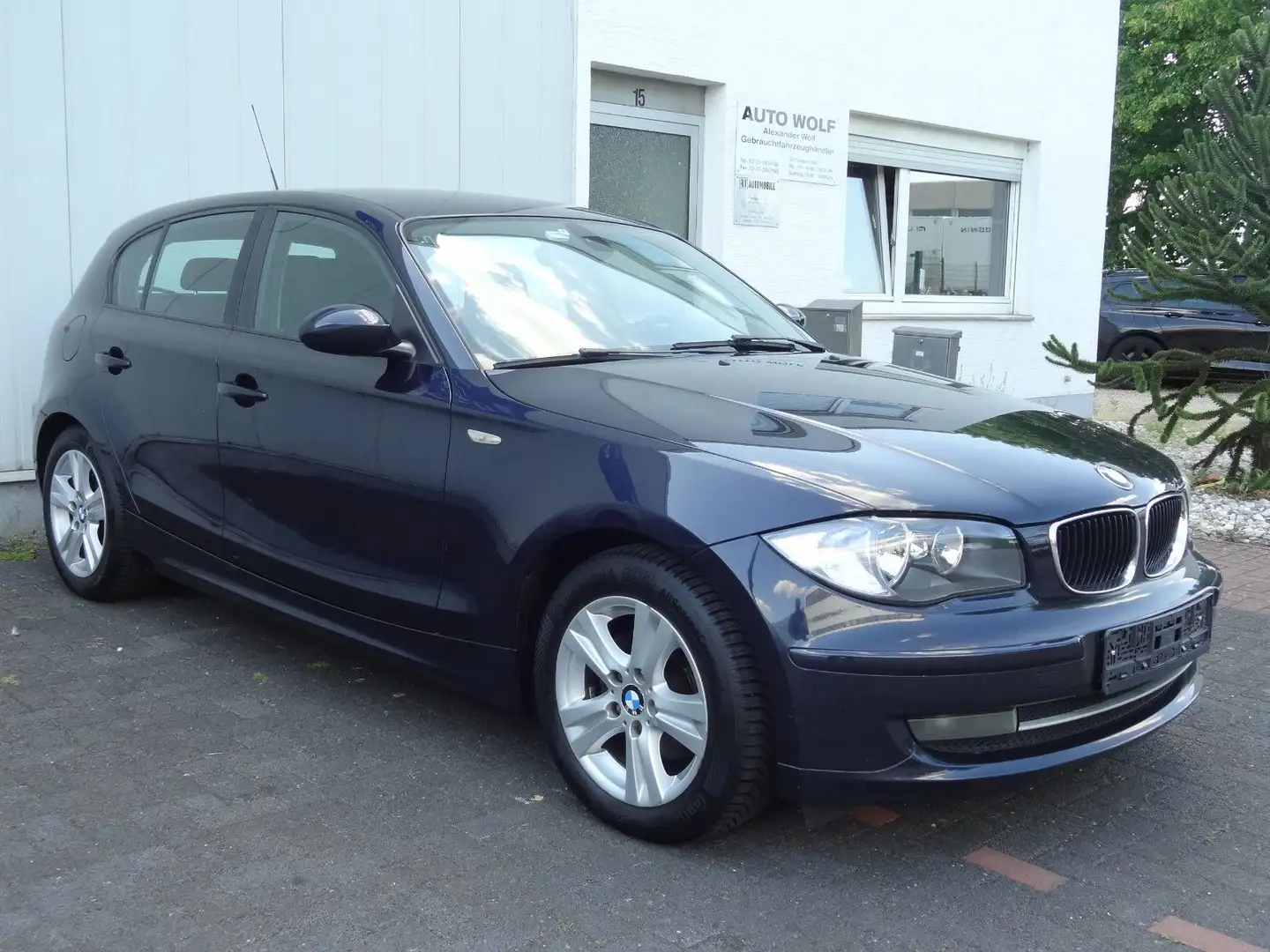 BMW 118 d Lim./ Klima/Alu/Tempomat/ Blau - 1