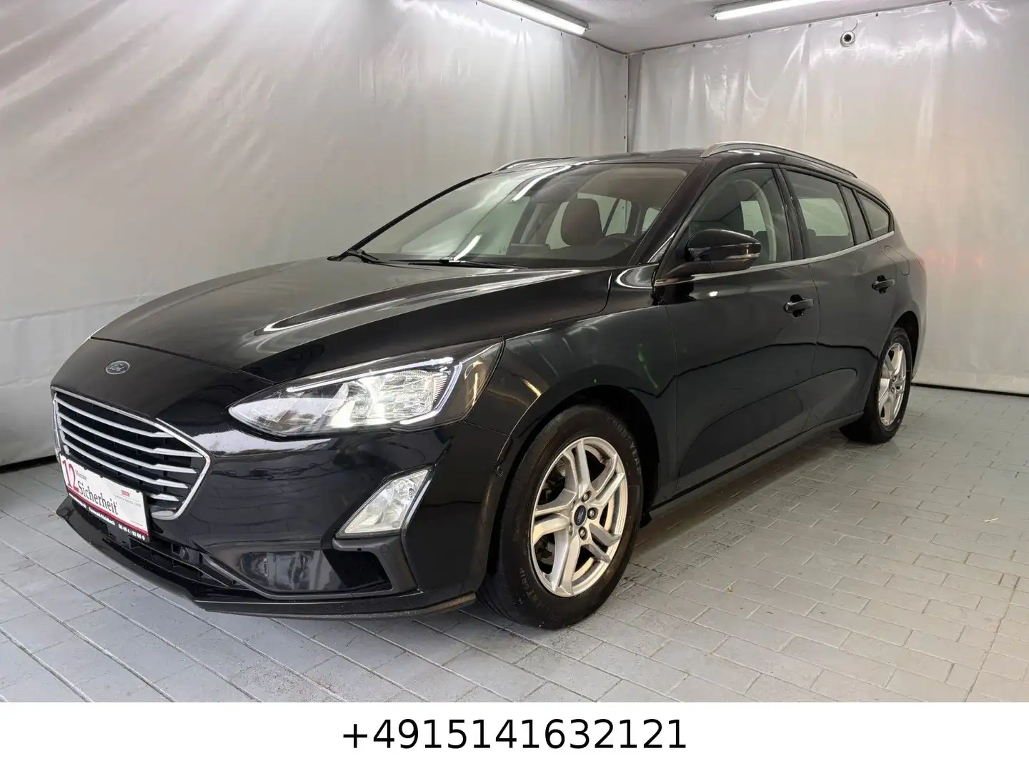 Ford Focus Turnier/Rückfahrk./DAB/LED/PDC/T-Winkel Noir - 1