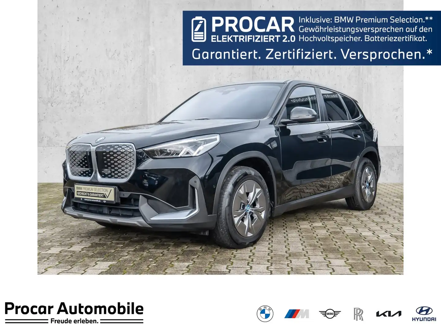 BMW iX1 xDrive30 Widescreen Navi RFK Shz DAB Schwarz - 1