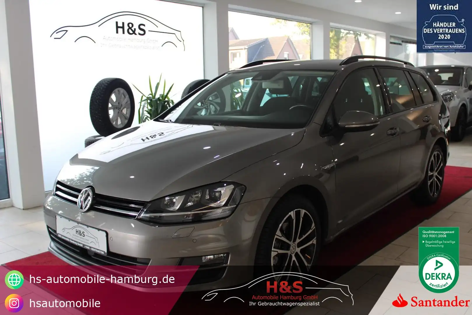 Volkswagen Golf Variant Golf VII Variant 2.0 TDI DSG Cup *NAVI*KAMERA*SHZ* Grey - 1