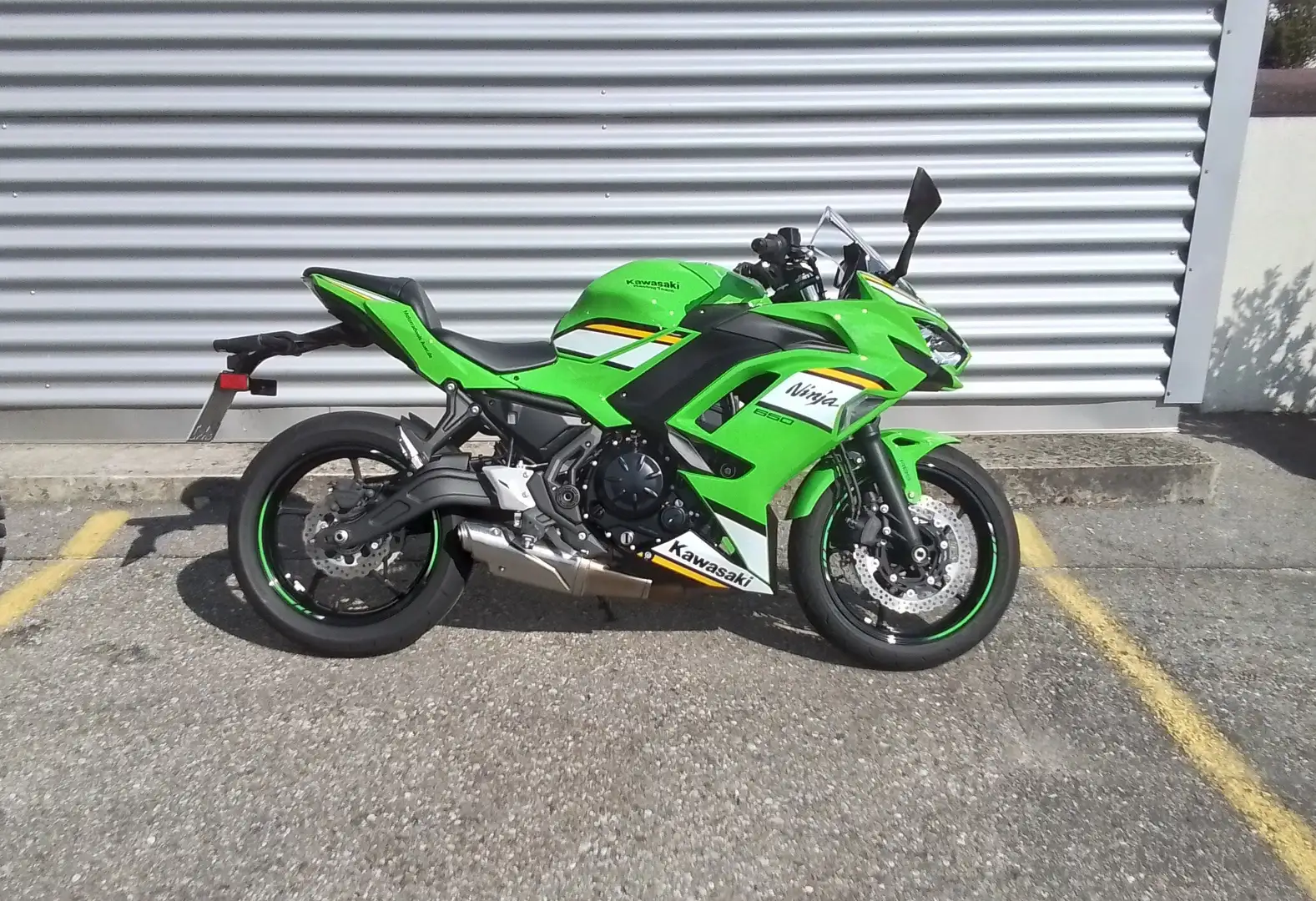 Kawasaki Ninja 650 -- junge Gebrauchte -- A2 tauglich! -- Grün - 2