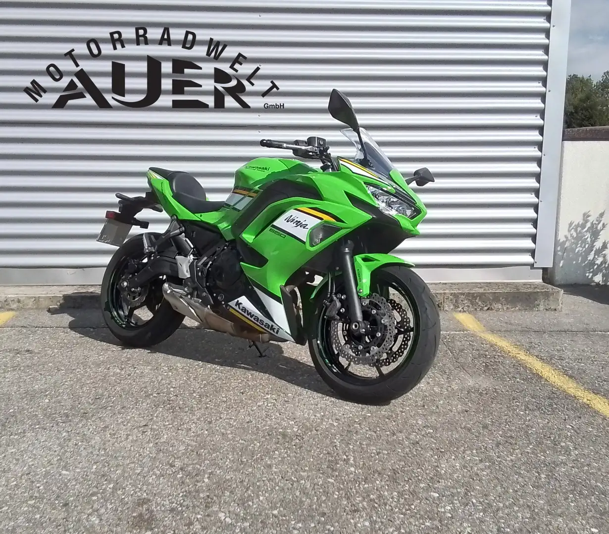 Kawasaki Ninja 650 -- junge Gebrauchte -- A2 tauglich! -- Grün - 1