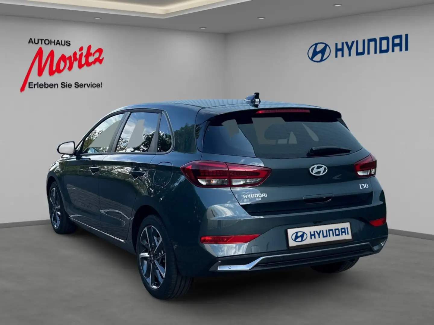 Hyundai i30 1.0 T-GDI Advantage NAVI LED Scheinw. Rückfahrkame Grün - 2