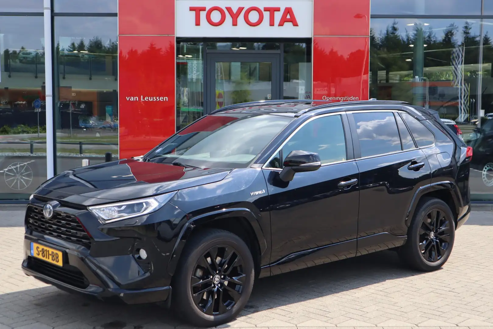 Toyota RAV 4 2.5 HYBRID AWD BLACK EDITION AFN-TREKHAAK JBL VOOR Zwart - 1