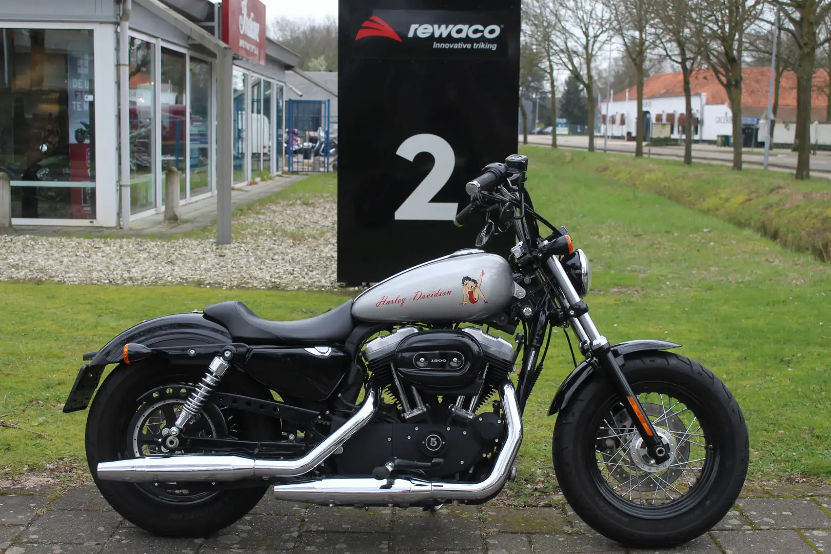Harley-Davidson XL 1200 XL 1200 xl Forty-eight Grijs - 1