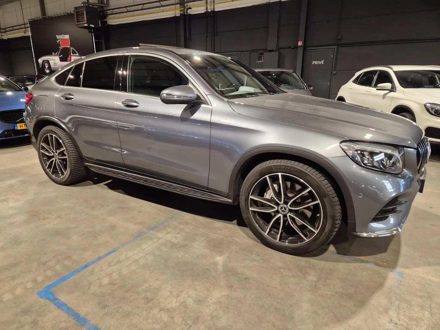 Mercedes-Benz GLC 250 Coupé d 4MATIC Edition 1 - Schuifdak - Leder - Cam Grijs - 2