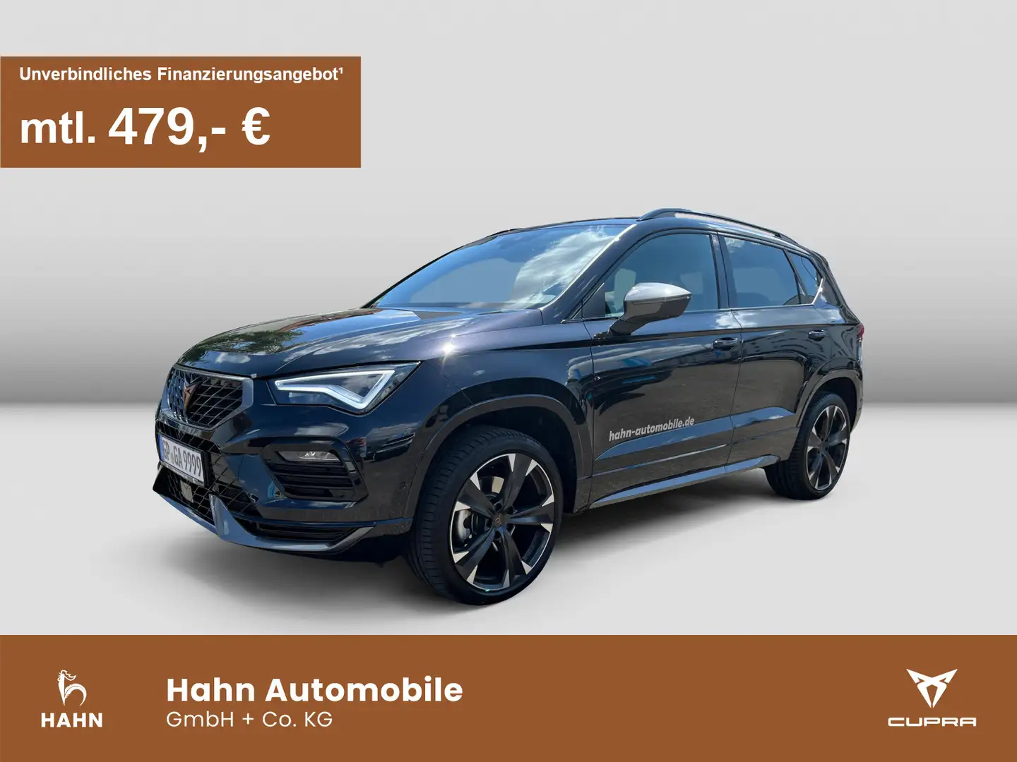 CUPRA Ateca 1.5TSI DSG 150PS AHK Sitzh.el Heckklappe Schwarz - 1