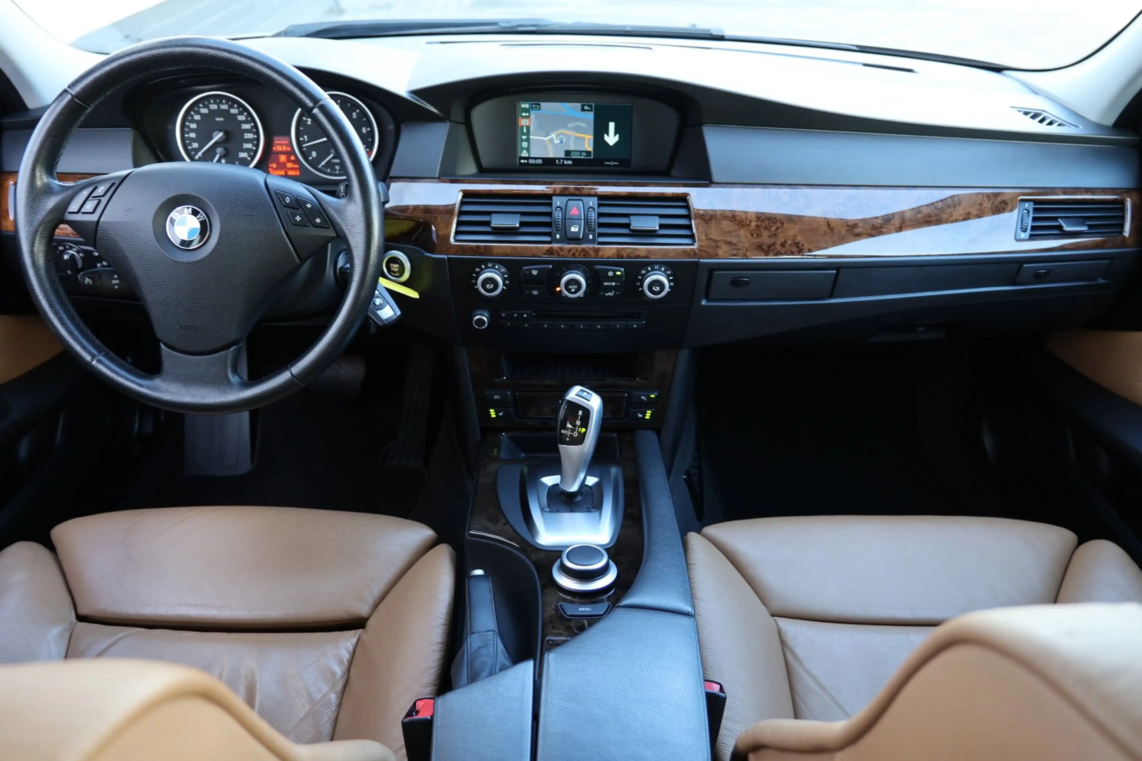 BMW 525 5-serie Touring 525i 6 Cil. Youngtimer Leder UNIEK — photo 11