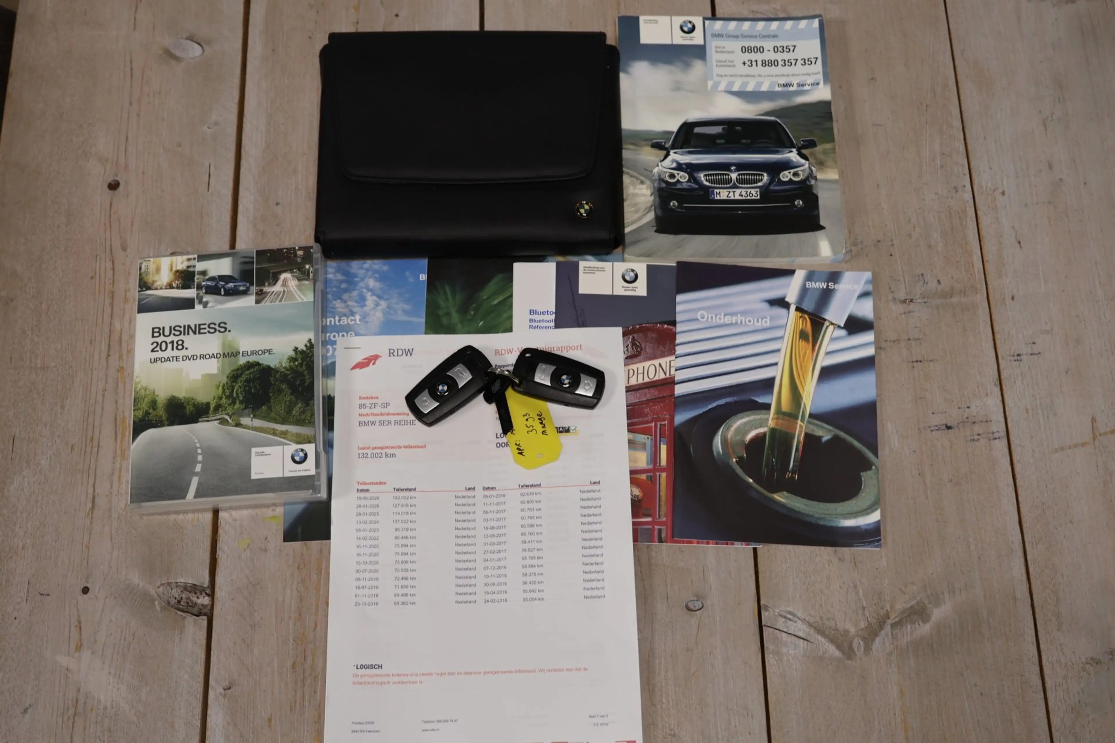 BMW 525 5-serie Touring 525i 6 Cil. Youngtimer Leder UNIEK — photo 45