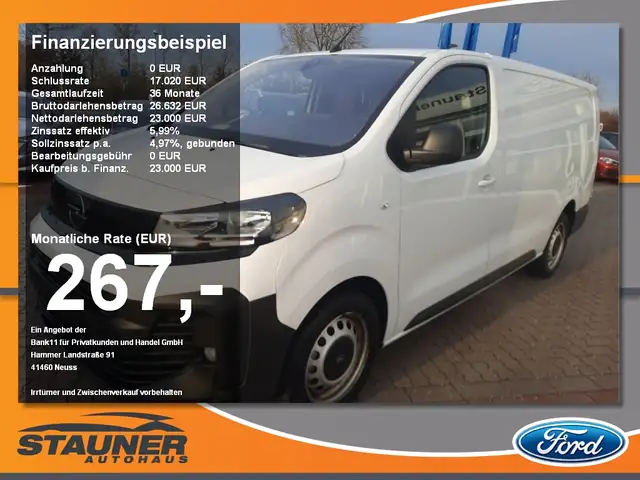 Opel Vivaro Kasten Edition L3 Navi Klimaaut. DAB
