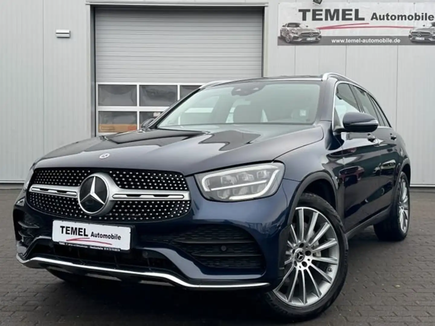 Mercedes-Benz GLC 300 GLC 300 de AMG 4M AIRMATIC HUD KEYLESS KAMER AHK Blau - 1