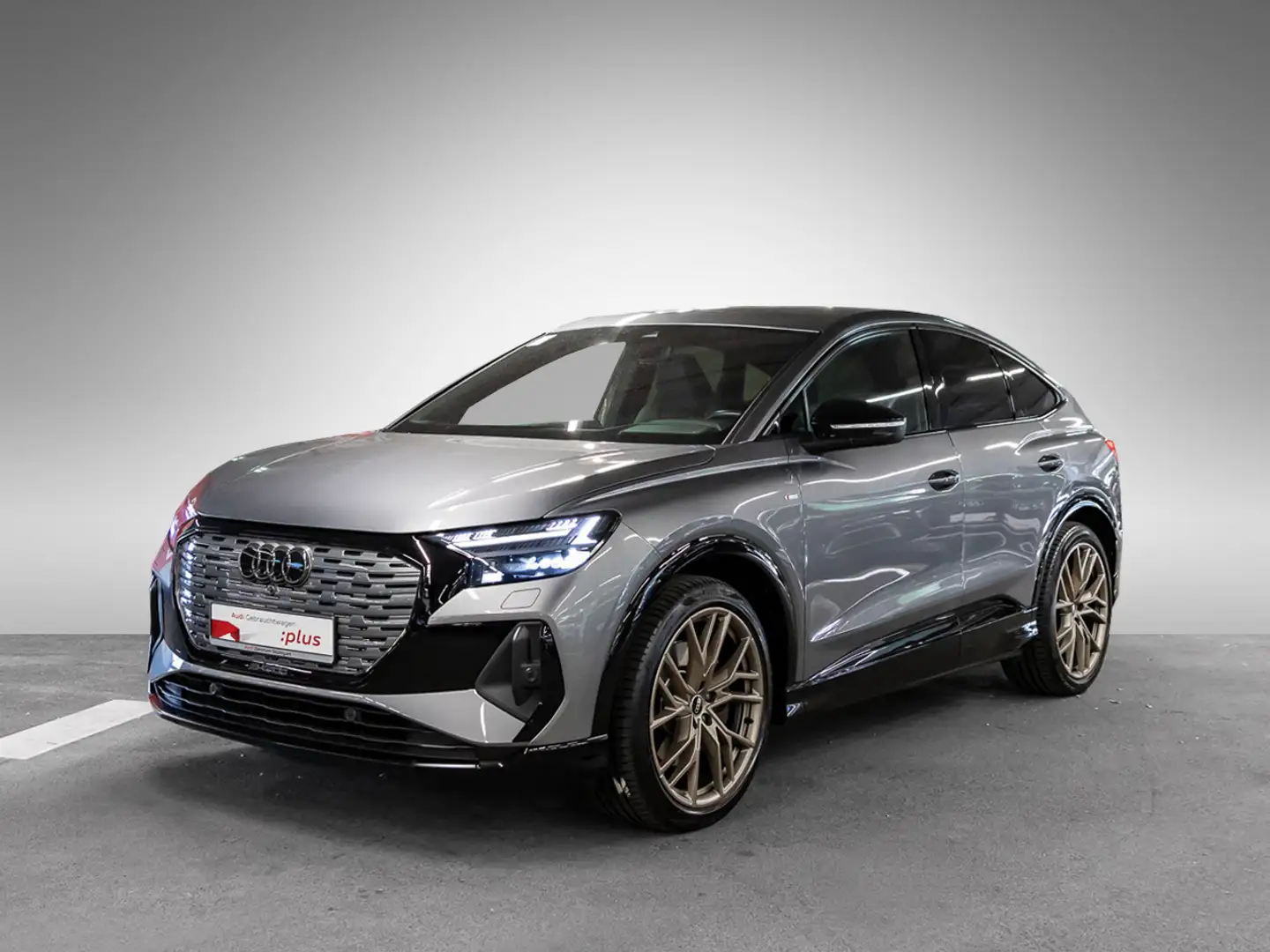 Audi Q4 e-tron 50 q edition one s line AHK Pano AR-HUD Grau - 2