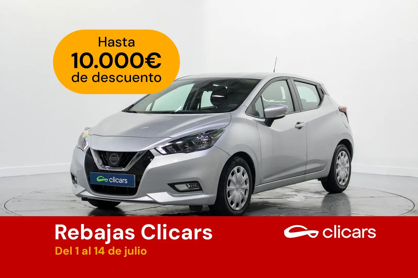 Nissan Micra IG-T Acenta Sprint 92 Gris - 1
