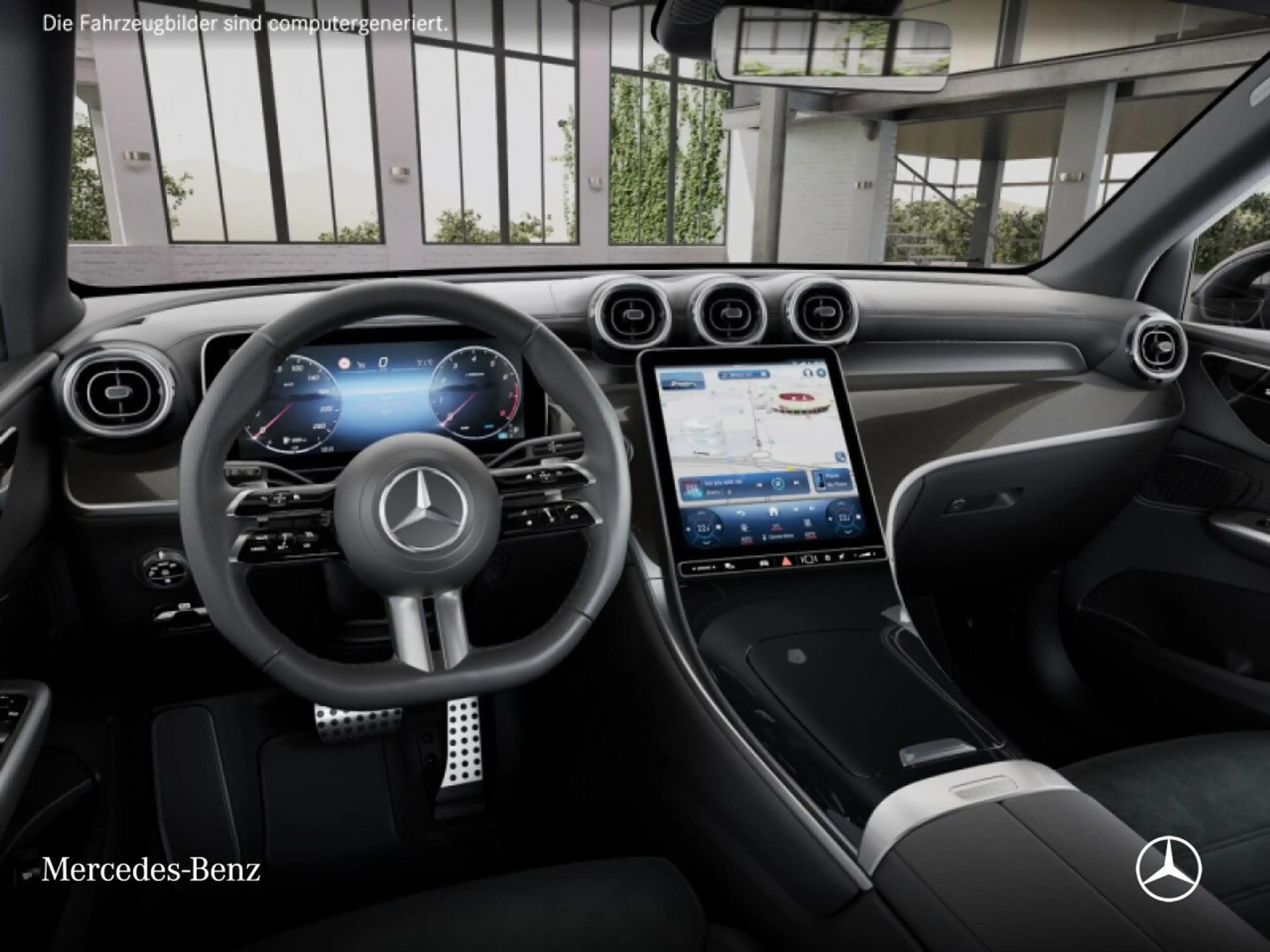 Mercedes-Benz GLC 200 4M AMG+NIGHT+AHK+LED+KAMERA+TOTW+KEYLESS — photo 9