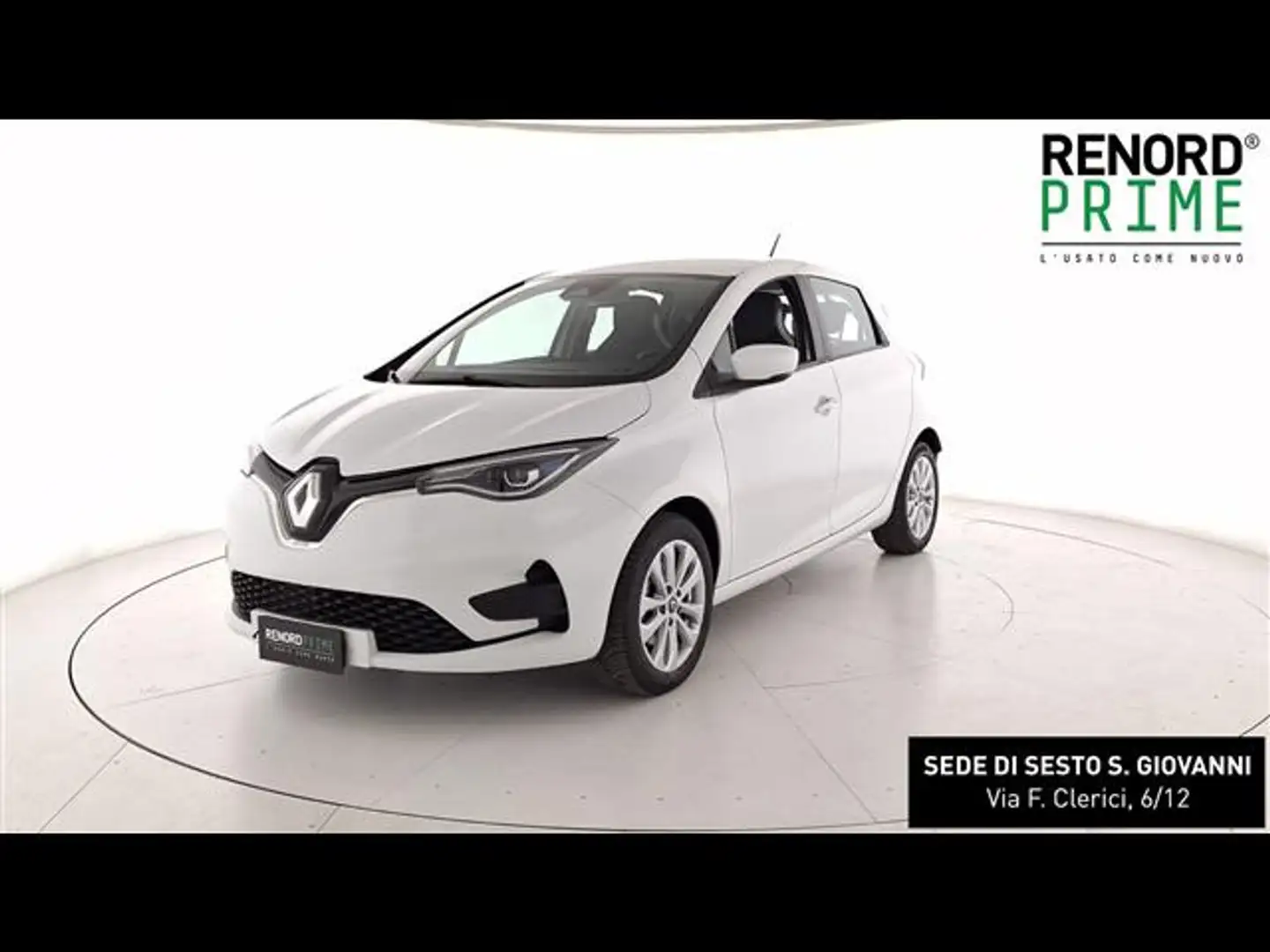 Renault ZOE Zen R135 BATTERIA DI PROPRIETA' Bianco - 1