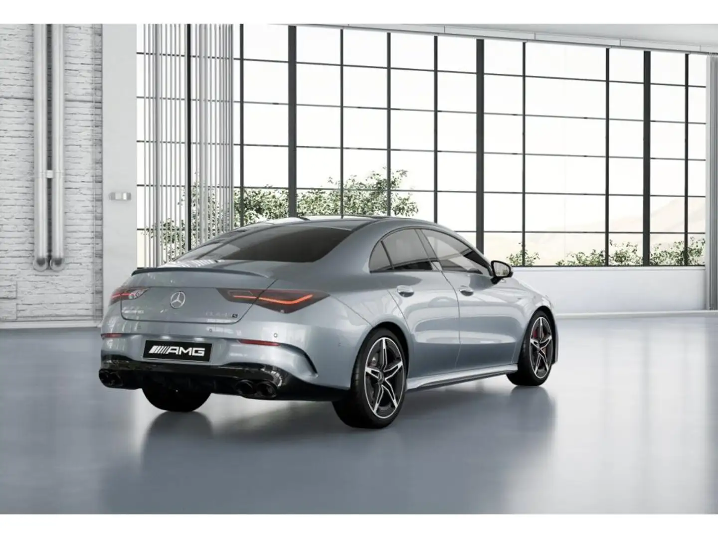 Mercedes-Benz CLA 45 AMG S 4M+ Pano/Night/360/Burm/Memo/Distr Silber - 2