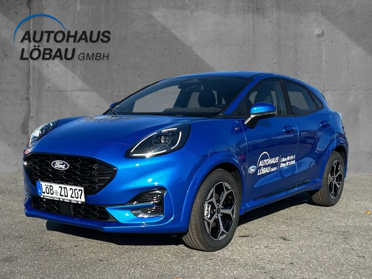 Ford Puma ST-Line Navi digitales Cockpit LED Apple CarPlay A Blau - 1