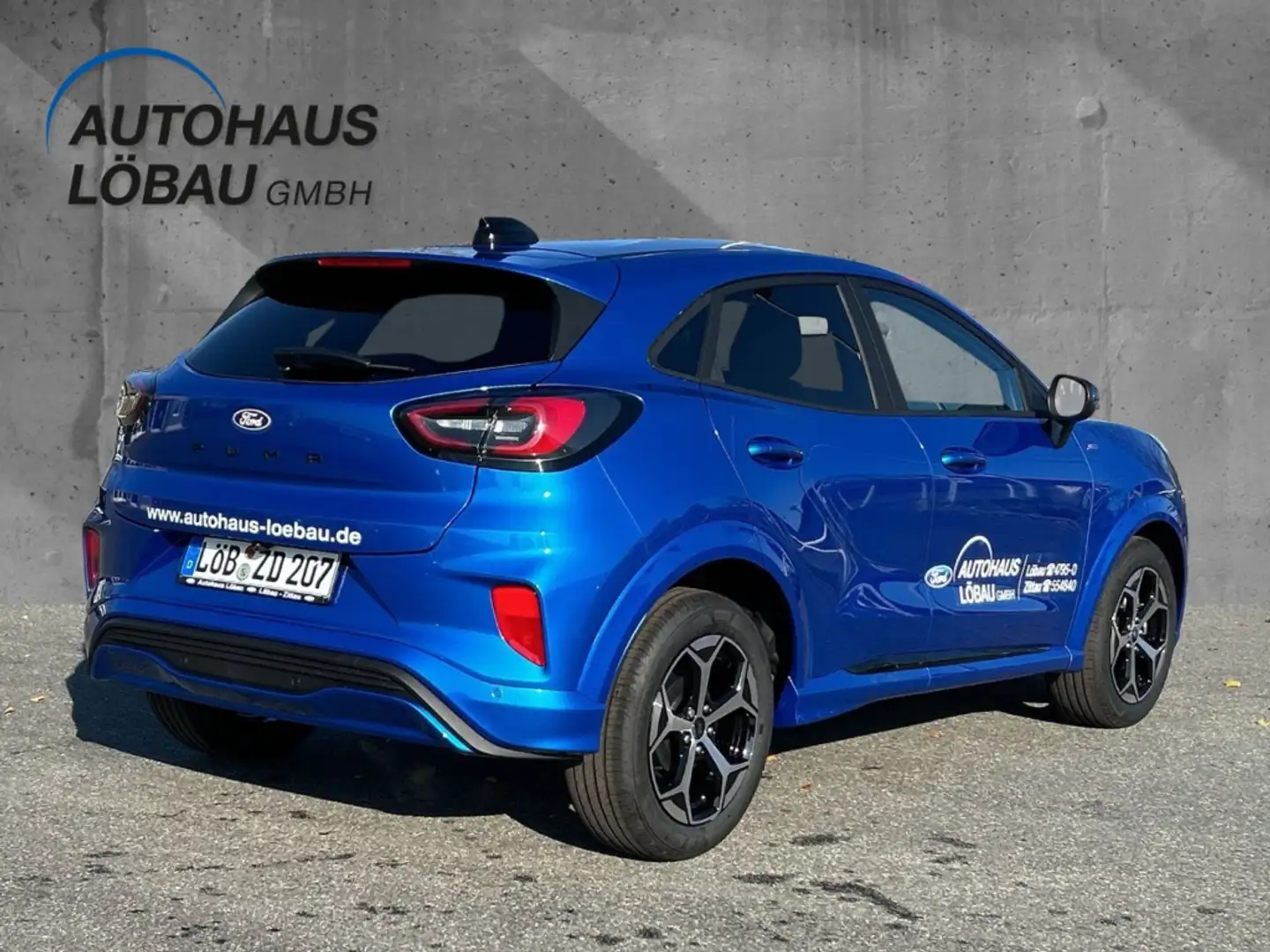 Ford Puma ST-Line Navi digitales Cockpit LED Apple CarPlay A Blau - 2