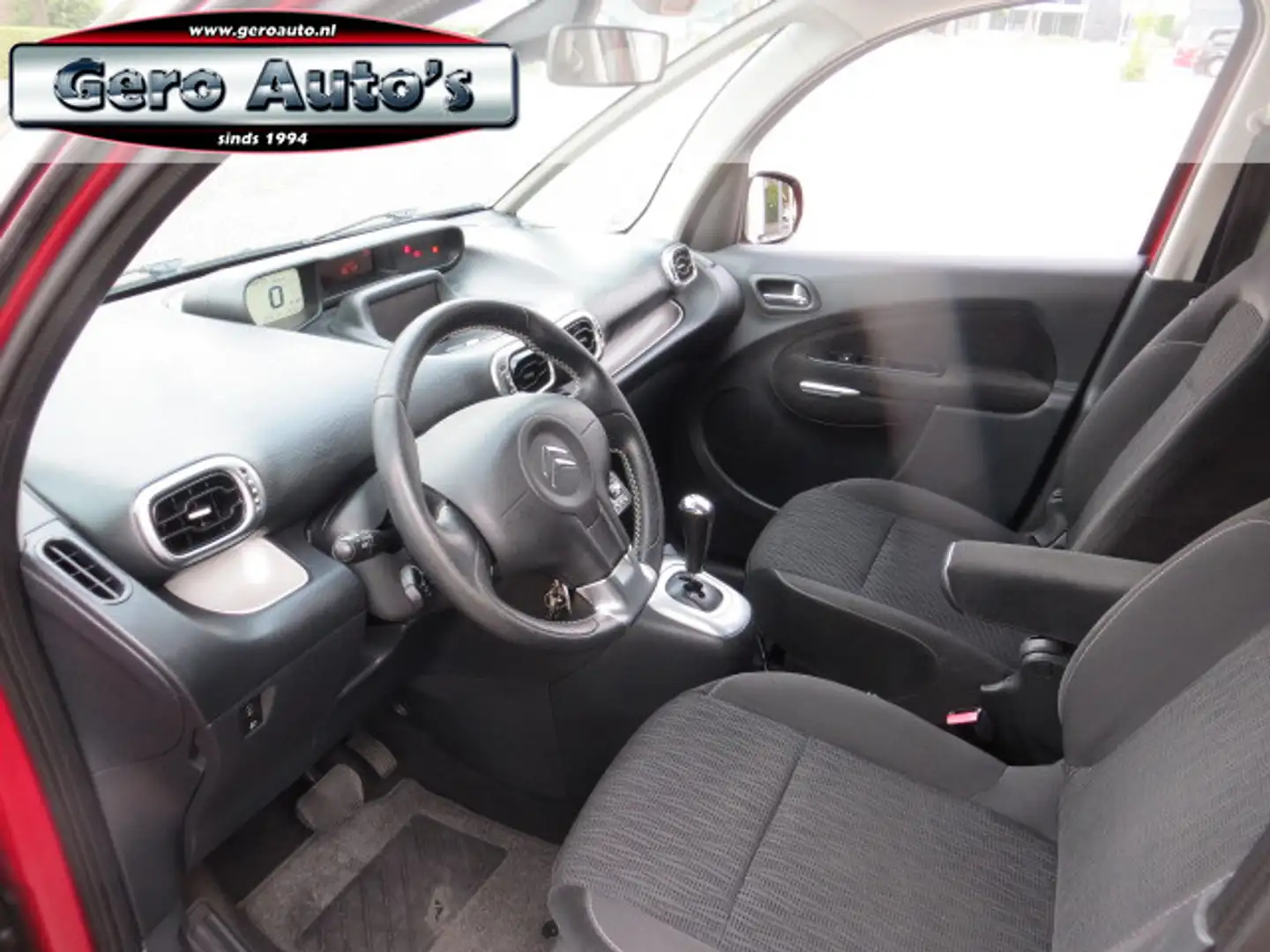 Citroen C3 Picasso 1.6 VTi Exclusive automaat nl-auto automaat ,airco Rood - 2