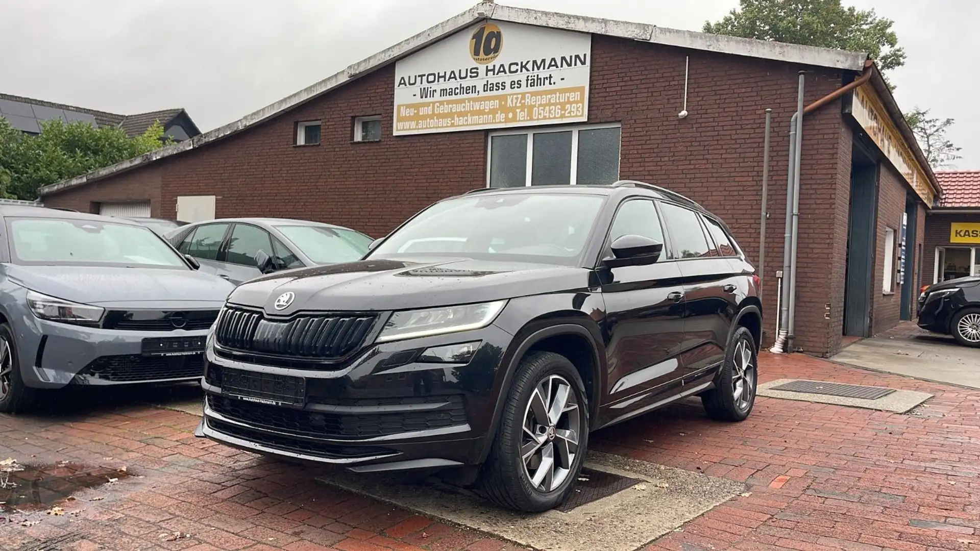 Skoda Kodiaq Sportline LED+AHK+Memory+DCC Noir - 1