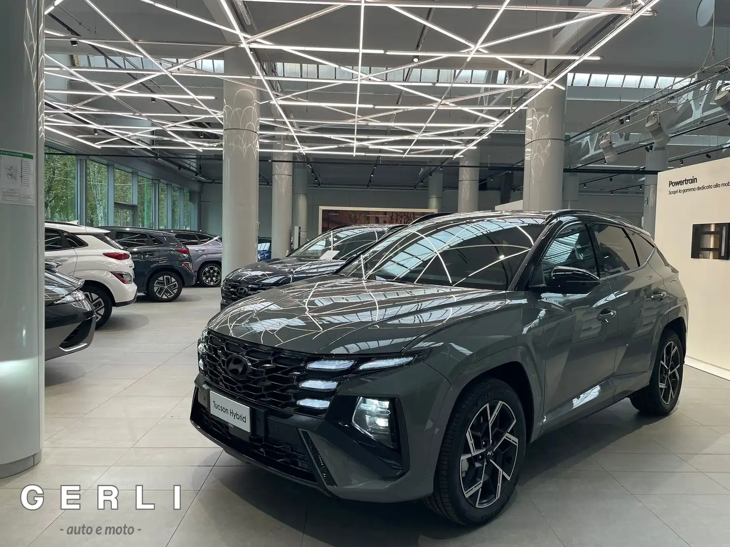 Hyundai TUCSON 1.6 A/T HEV FULL HYBRID "N-LINE"-PROMO PER P.IVA Grigio - 1