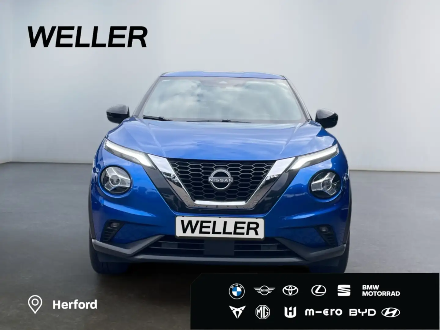 Nissan Juke 1.0 DIG-T N-Connecta*LED*CarPlay*Kamera*SHZ* Blau - 2