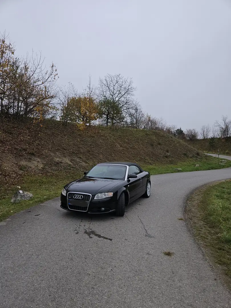 Audi A4 A4 Cabriolet 3.0 TDI DPF quattro tiptronic Schwarz - 2