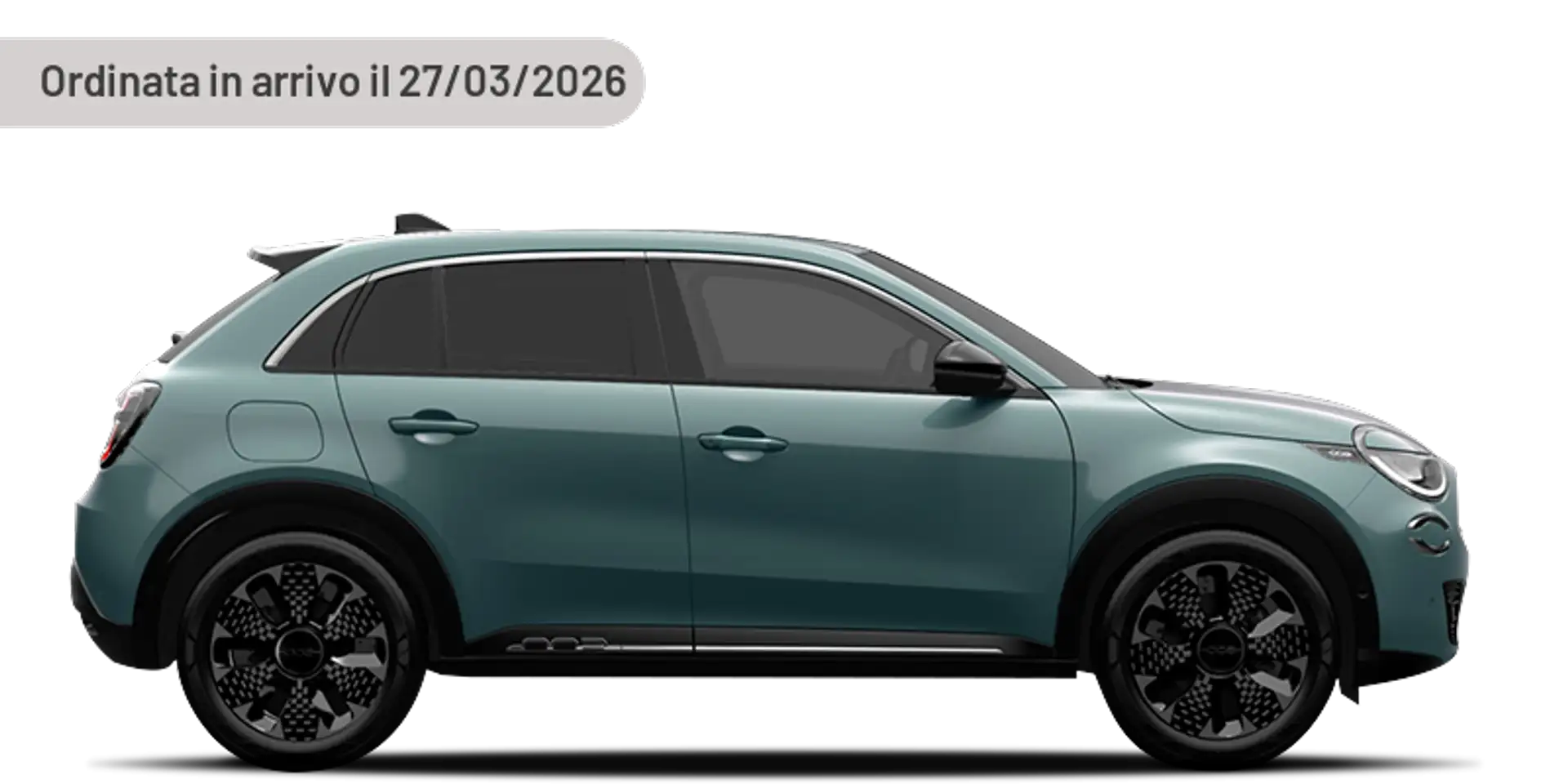 Fiat 600 Hybrid 145 CV DCT MHEV La Prima Argento - 1