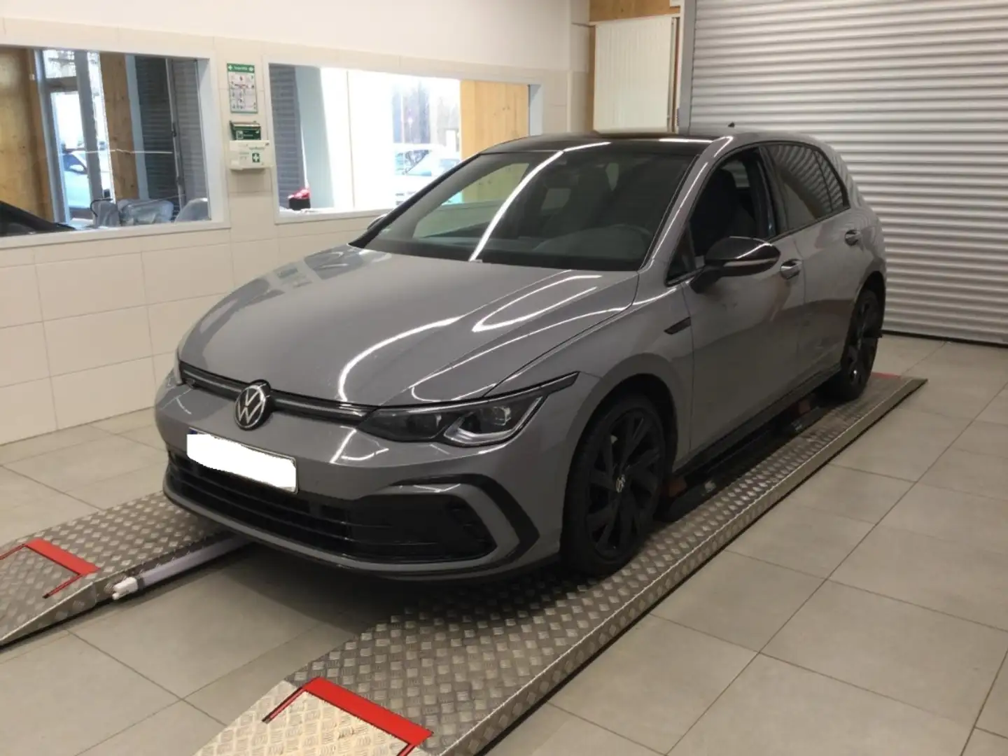 Volkswagen Golf R-Line 4M BLACK STYLE PANNO MATRIX HARMAN R.CAM Grau - 1