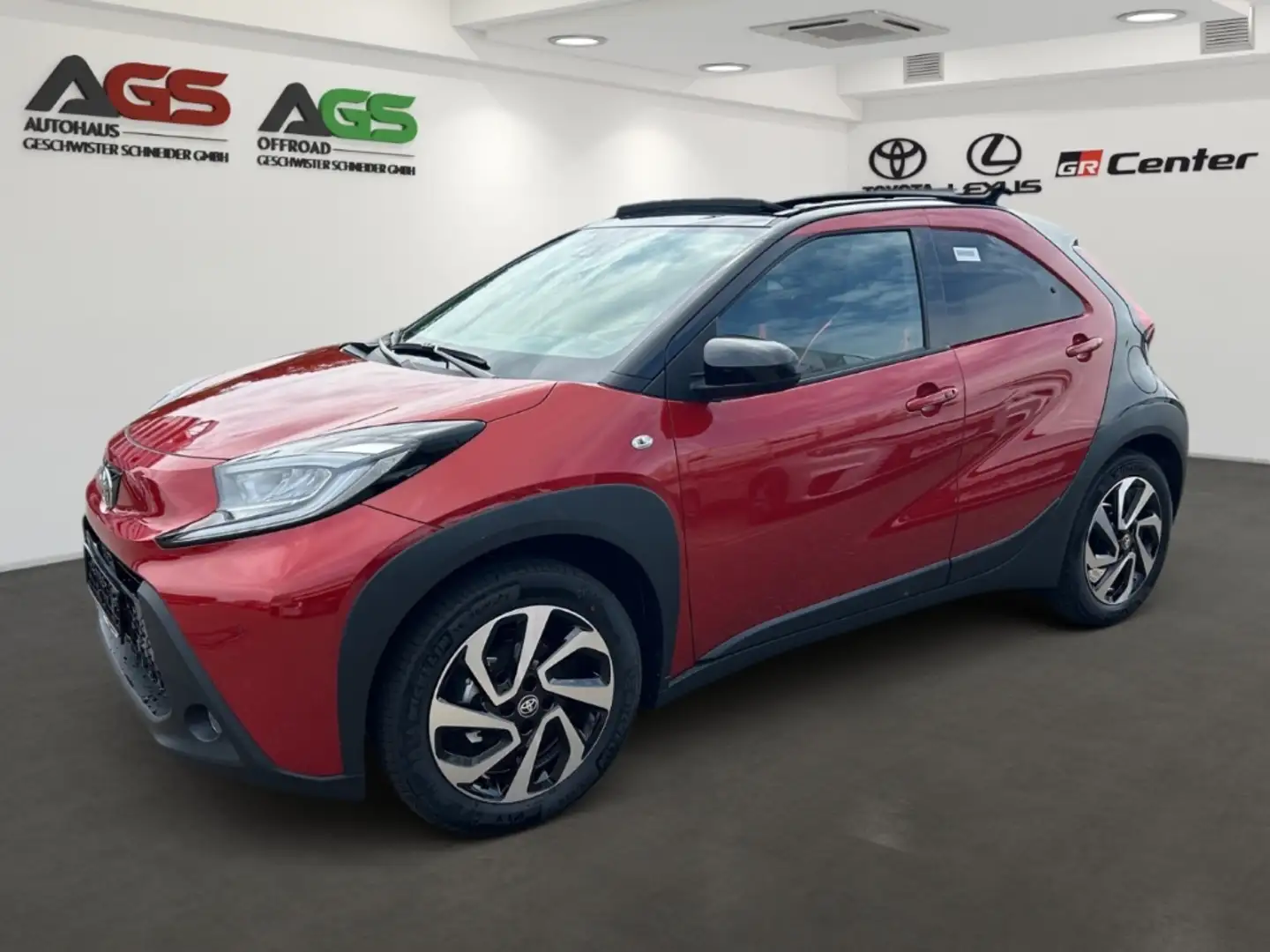 Toyota Aygo X Air Teamplayer 1.0l Faltdach Automatik - Rückfahrk Rot - 1