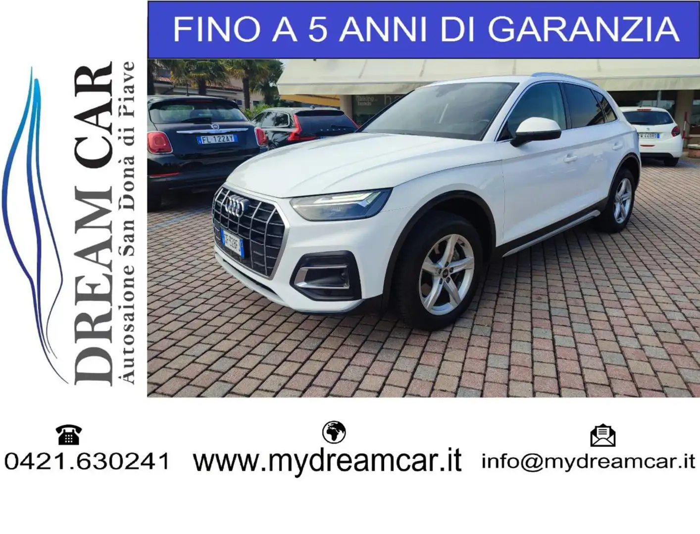Audi Q5 40 TDI 204 CV quattro S tronic Advanced Plus Blanc - 1