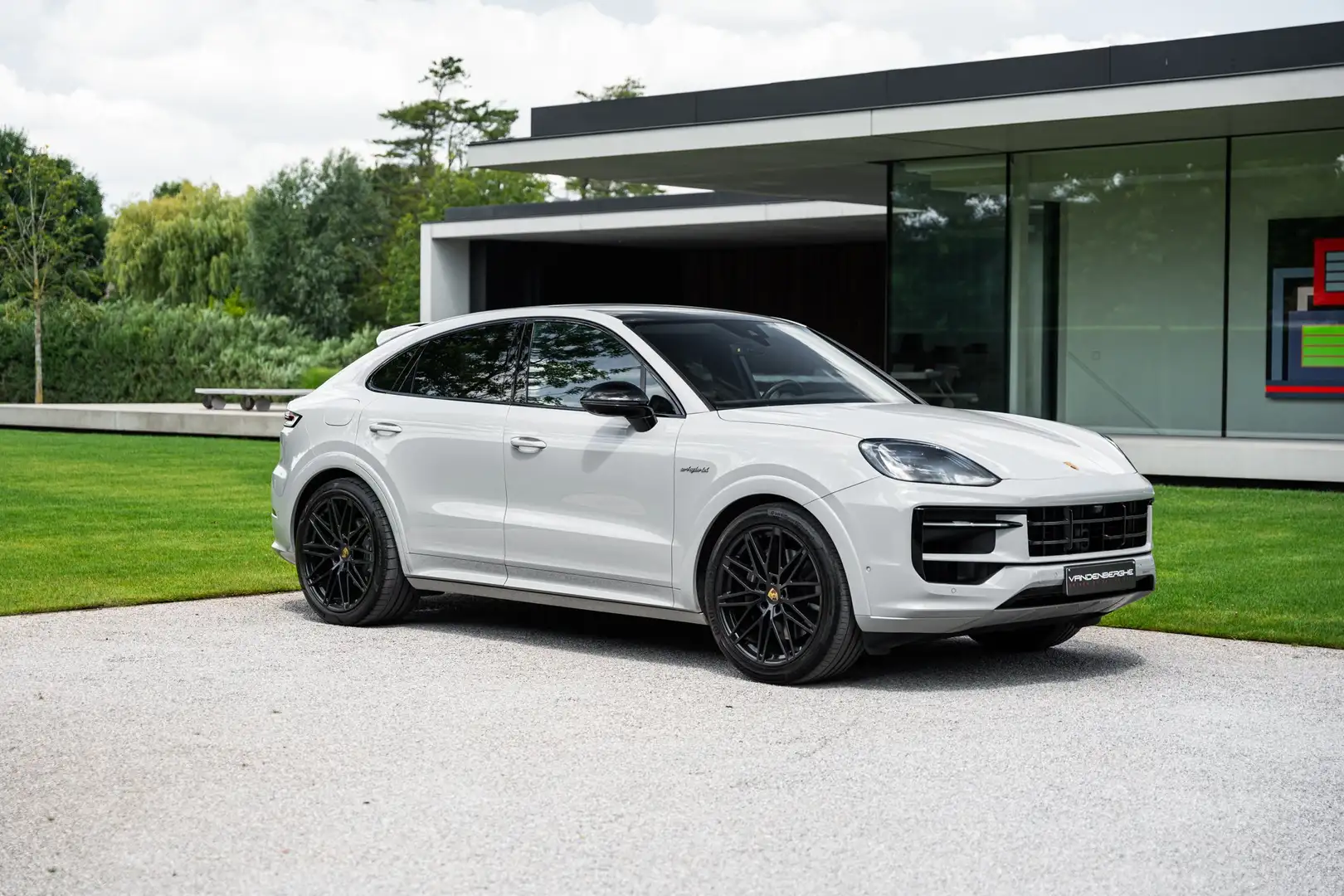 Porsche Cayenne E-Hybrid/Coupé/CHRONO/SPORT DESIGN/ACC/360° Gris - 1