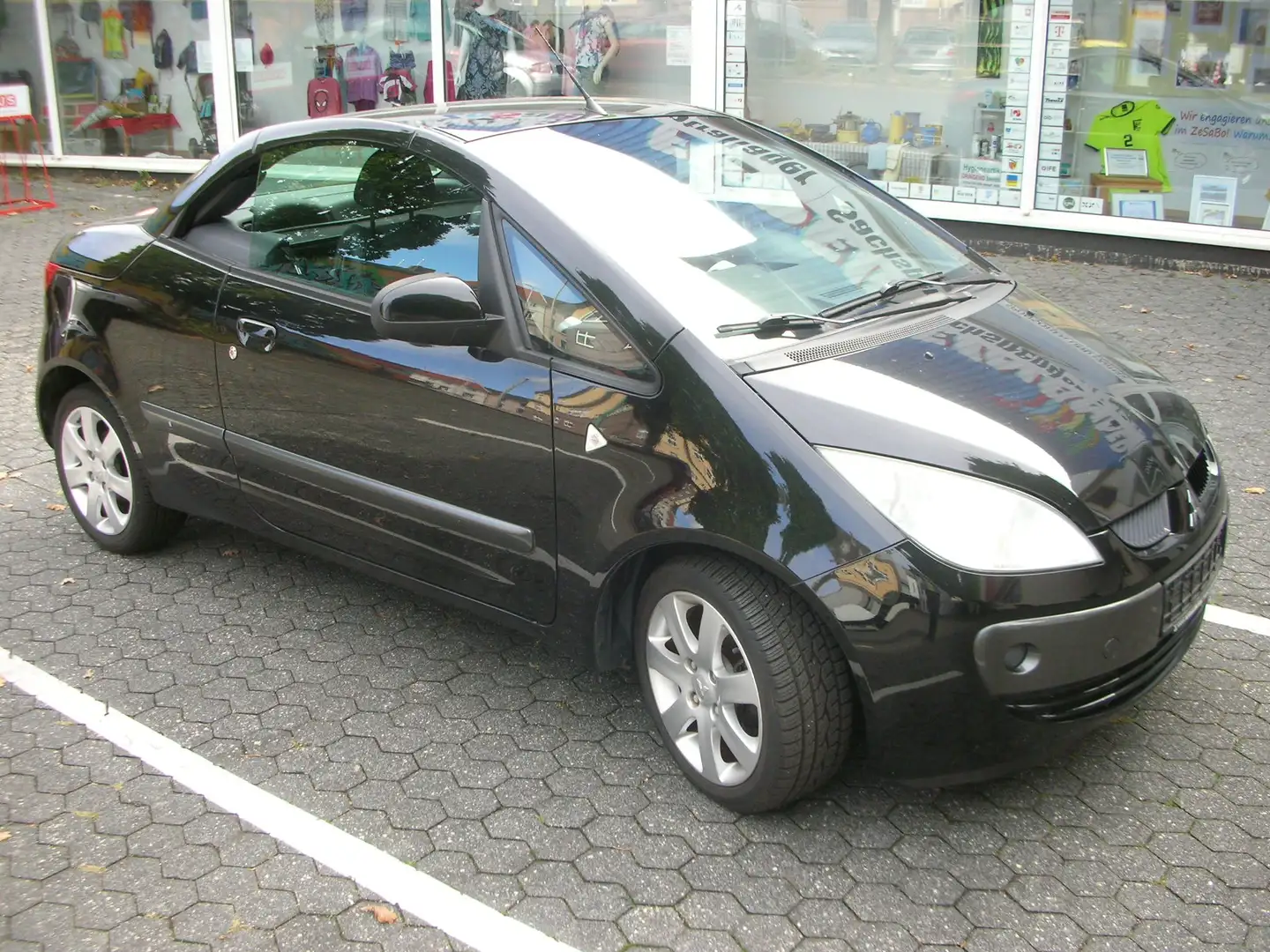 Mitsubishi Colt CzC Cabrio Invite *Klima *122.000km Schwarz - 1