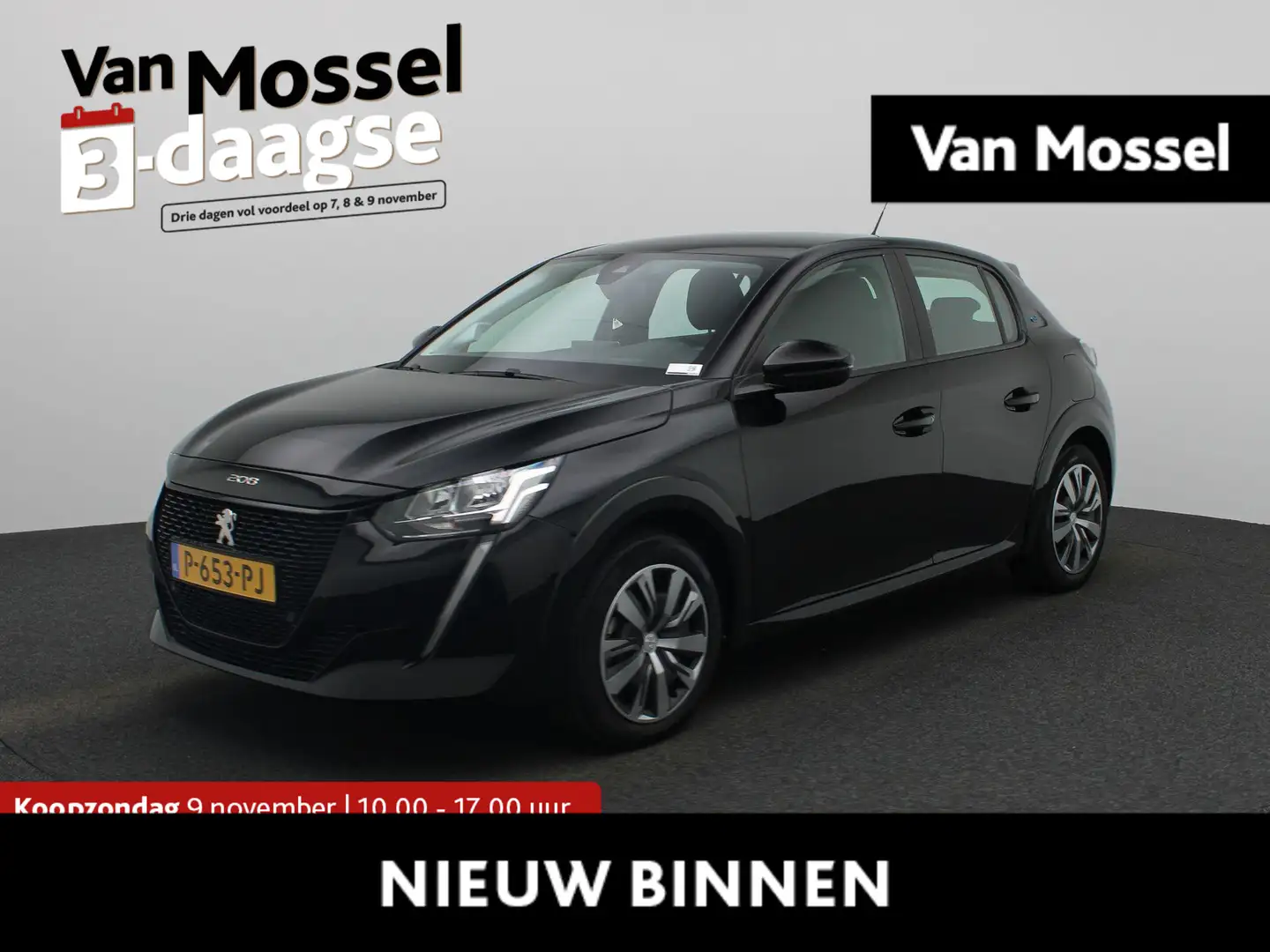 Peugeot e-208 EV Active 50 kWh Zwart - 1