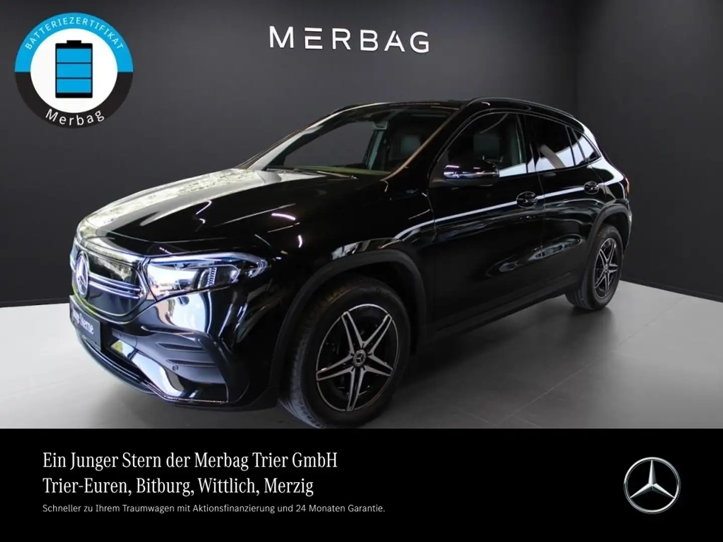 Mercedes-Benz EQA 250 *AMG Night LED RFK Ambie Nav eHeck Sitzh Schwarz - 1