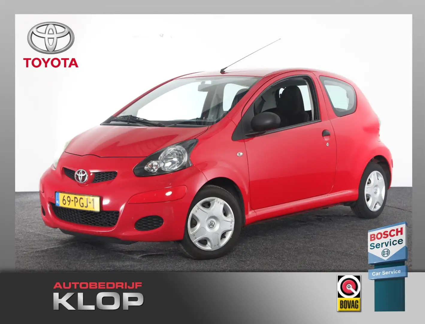 Toyota Aygo 1.0-12V Cool | Airconditioning Rood - 1