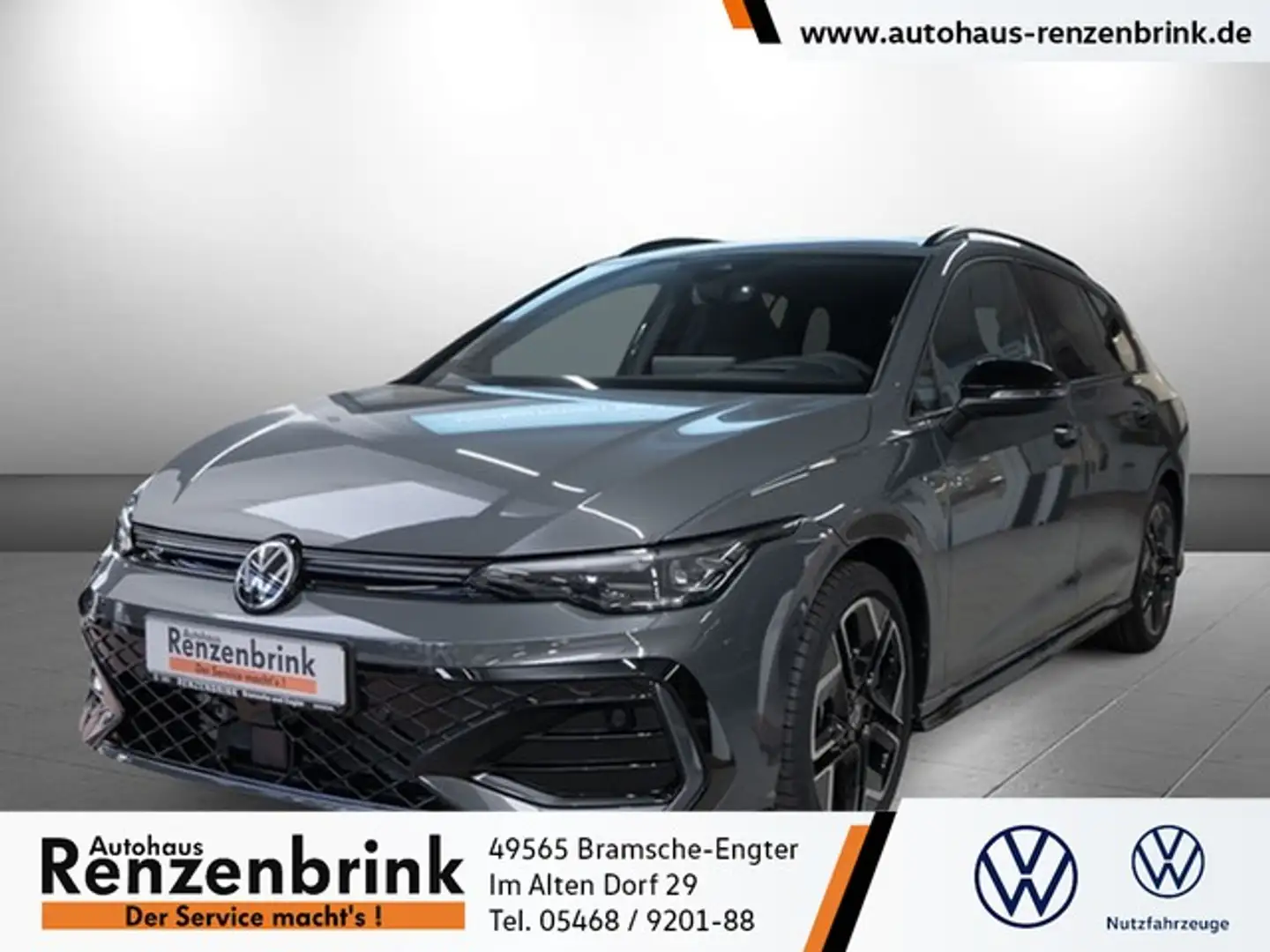 Volkswagen Golf Variant R-Line eTSI DSG Black-Style Pano AHK Grau - 1
