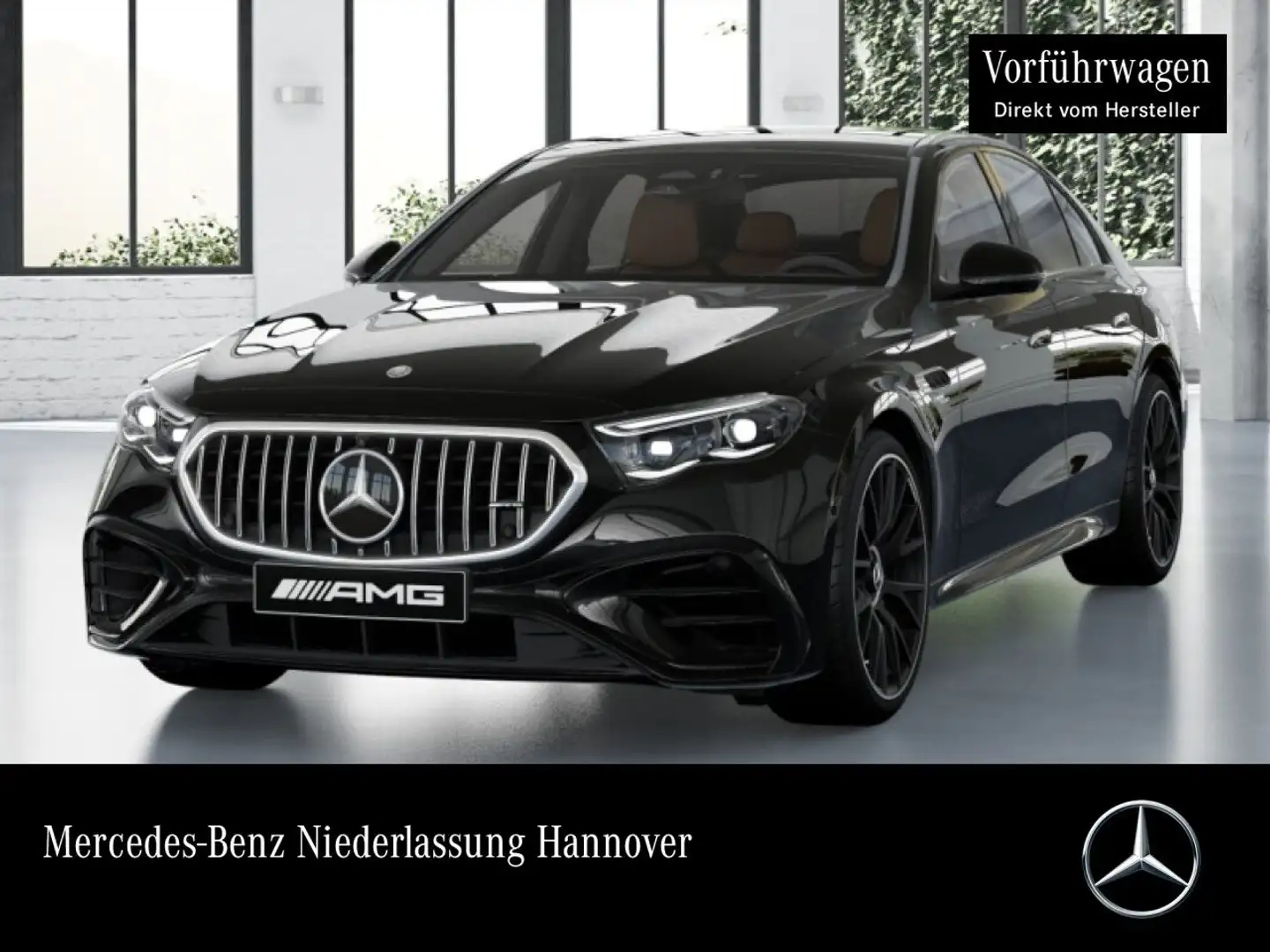 Mercedes-Benz E 53 AMG 4M Hybrid Driversp 360° Pano Burmester 9G Black - 1