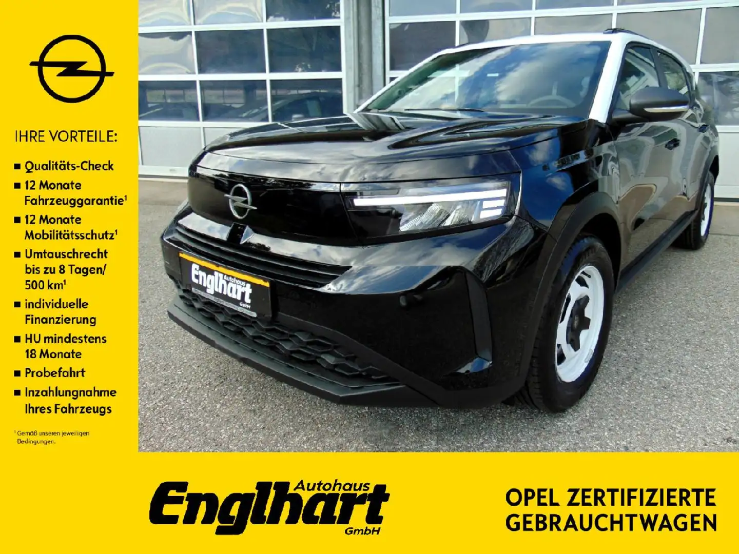 Opel Frontera Frontera Edition 1.2 Mild-Hybrid Schwarz - 1