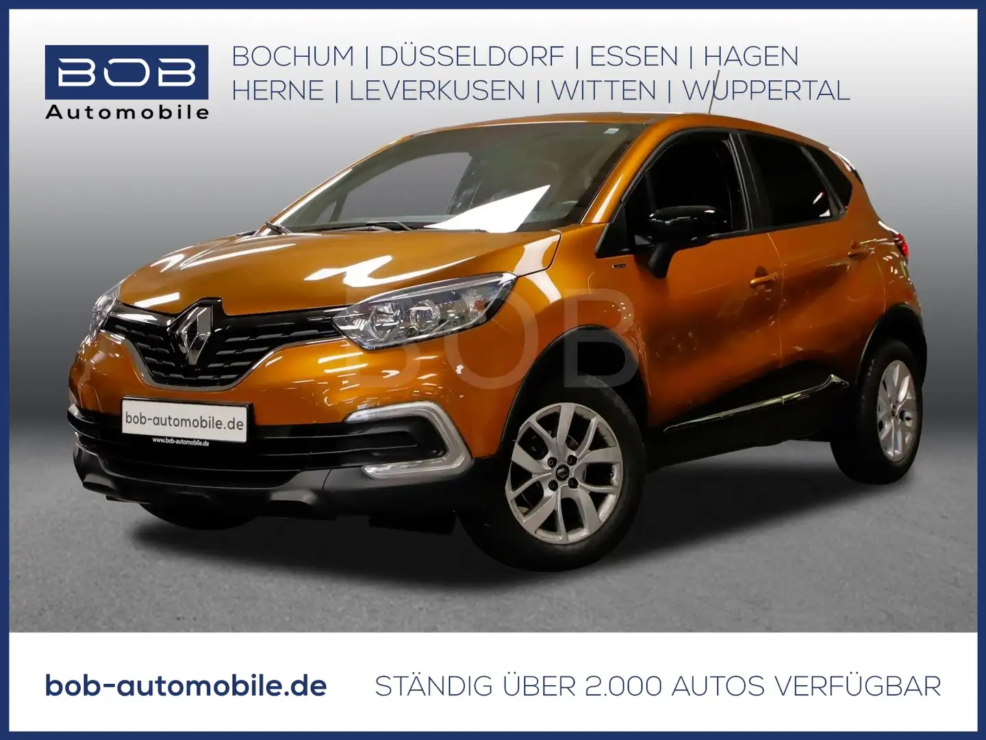 Renault Captur LIMITED TCe 90 KLIMA BT NAVI SHZ Oranžová - 1
