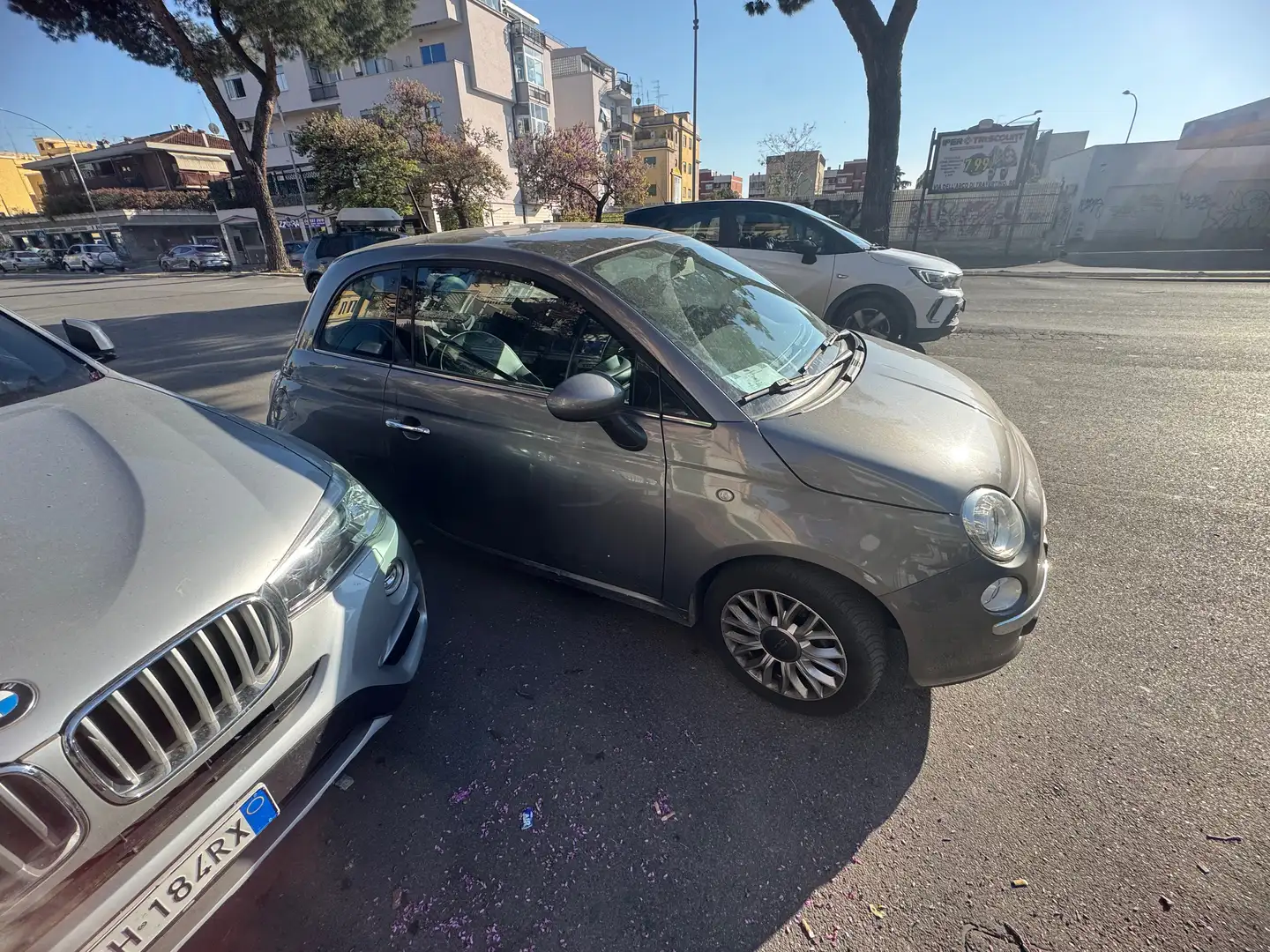 Fiat 500 500 III 1.2 Lounge 69cv my14 Grigio - 2