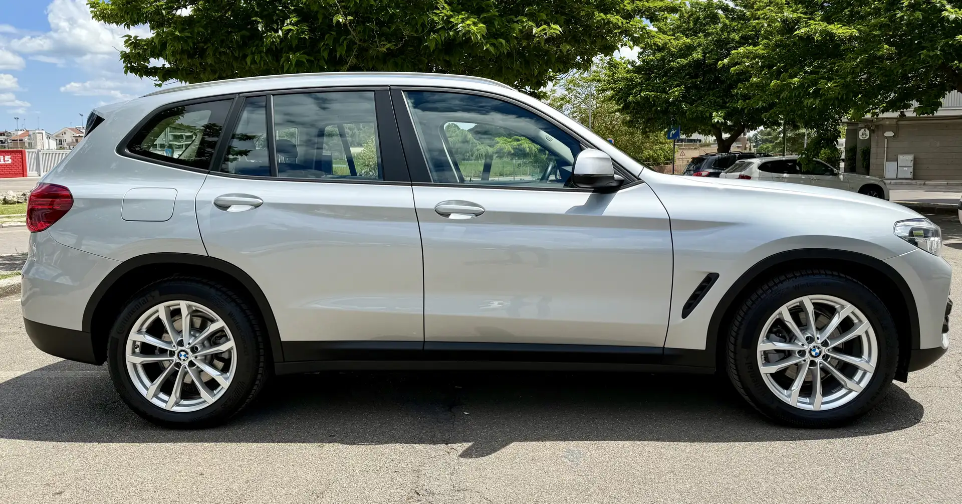 BMW X3 xdrive 20d mhev 190CV Sport Auto Argento - 2