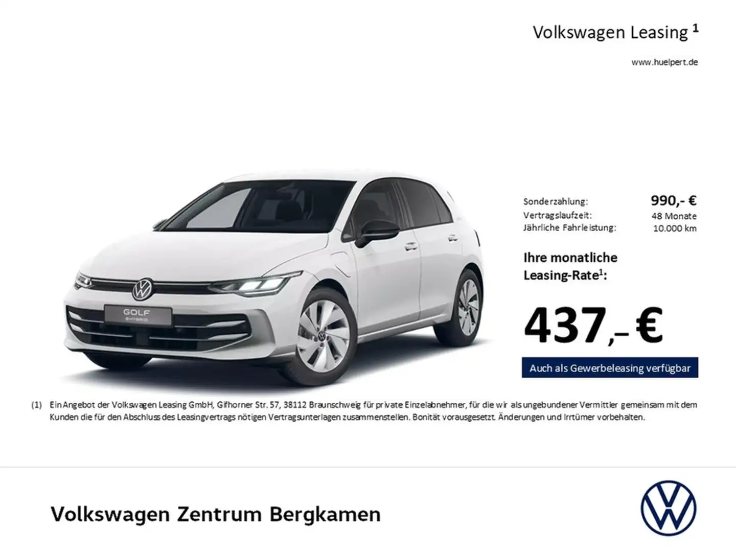 Volkswagen Golf VIII Lim. GOAL SITZHEIZUNG ALU LED Weiß - 2