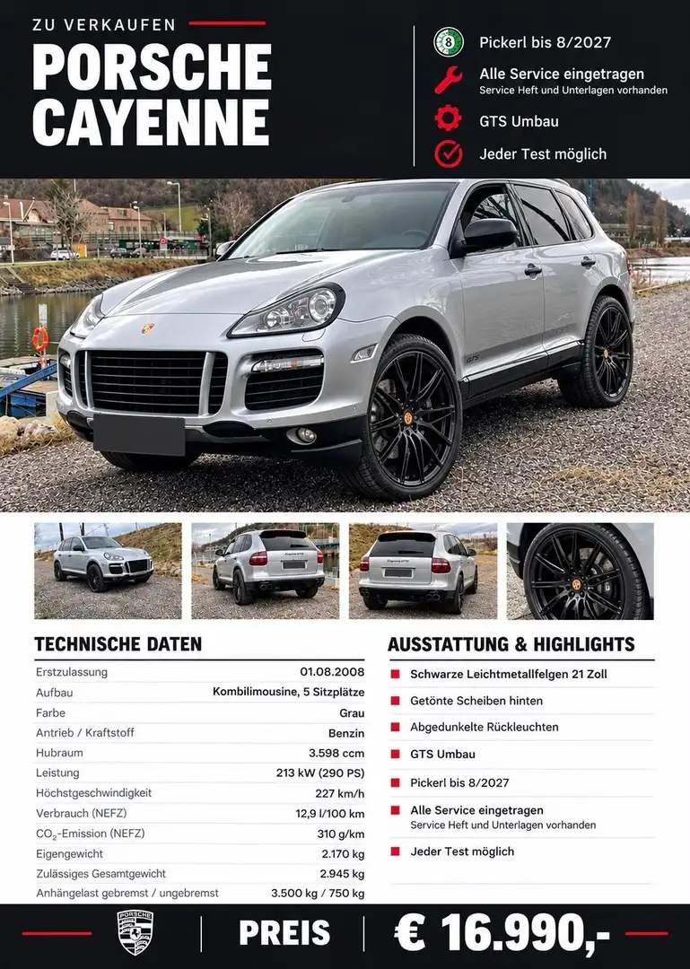 Porsche Cayenne 3,6 Tiptronic - 1