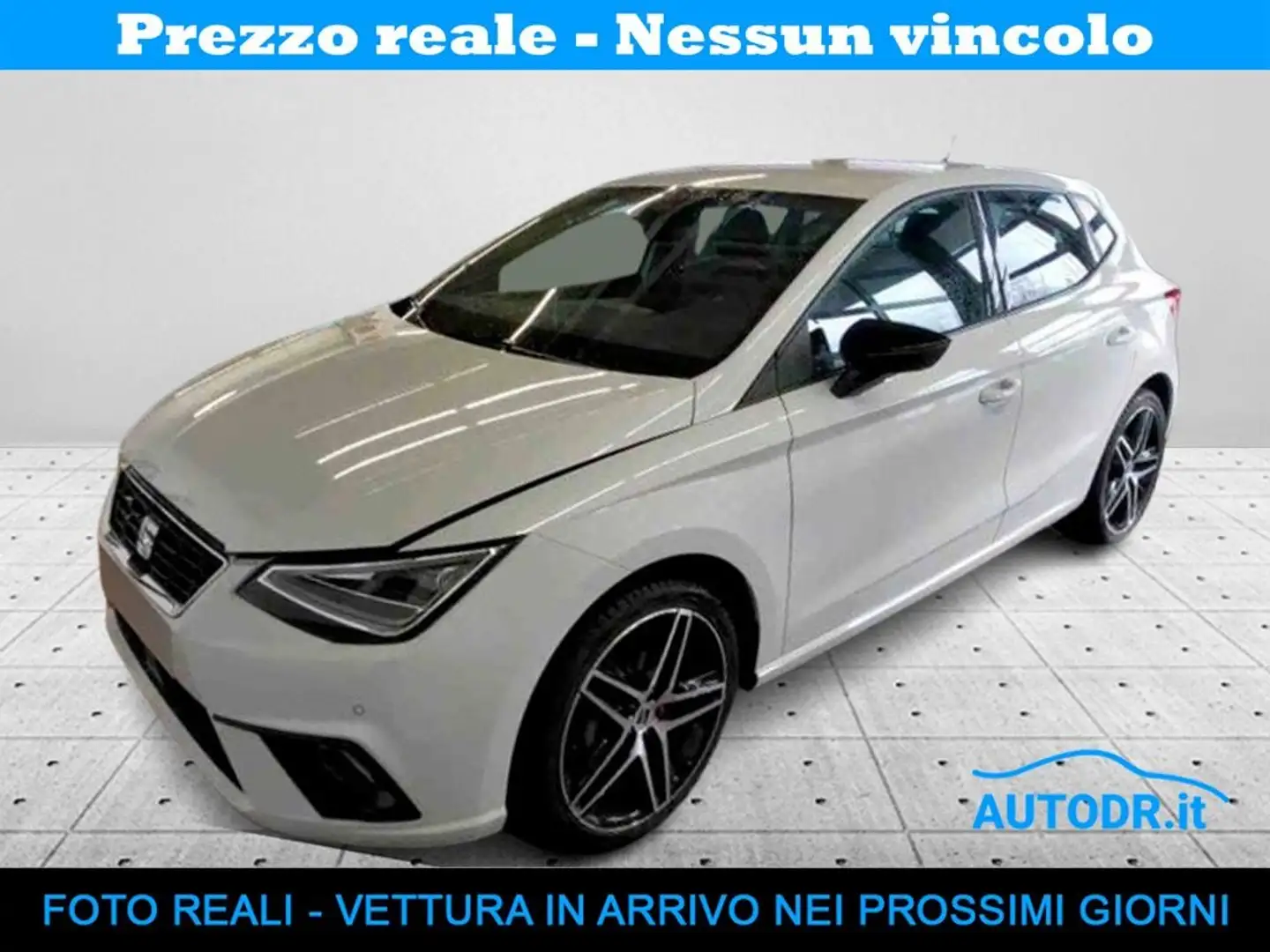 SEAT Ibiza 1.0 TGI FR LED, Virtual, Navi, Sedili risc, Retroc Bianco - 1